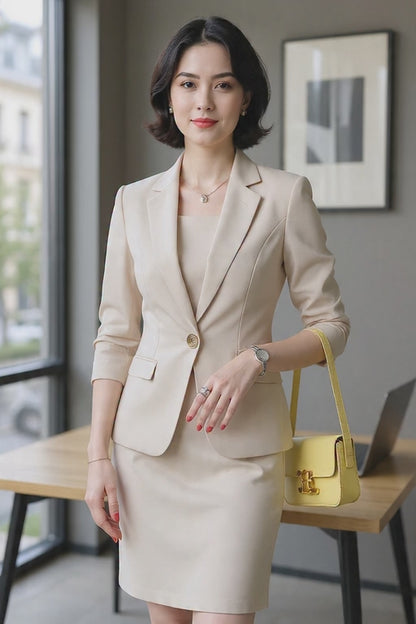 Ensemble Tailleur Femme Blanc