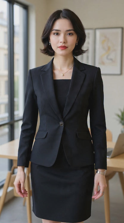 Ensemble Tailleur Femme Noir