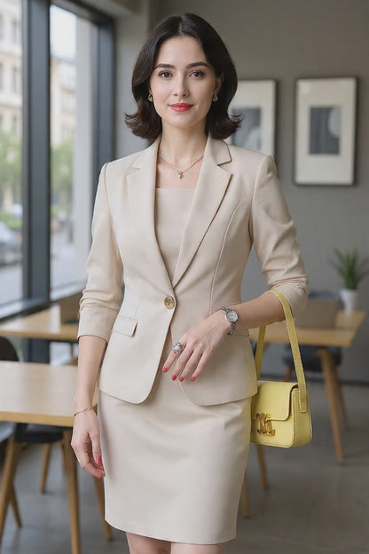 Ensemble Tailleur Femme Blanc